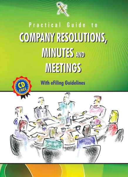 Practical Guide To Company Resolutions, Notices, Meetings and Minutes (CD Free) Practical Guide To Company Resolutions, Notices, Meetings and Minutes