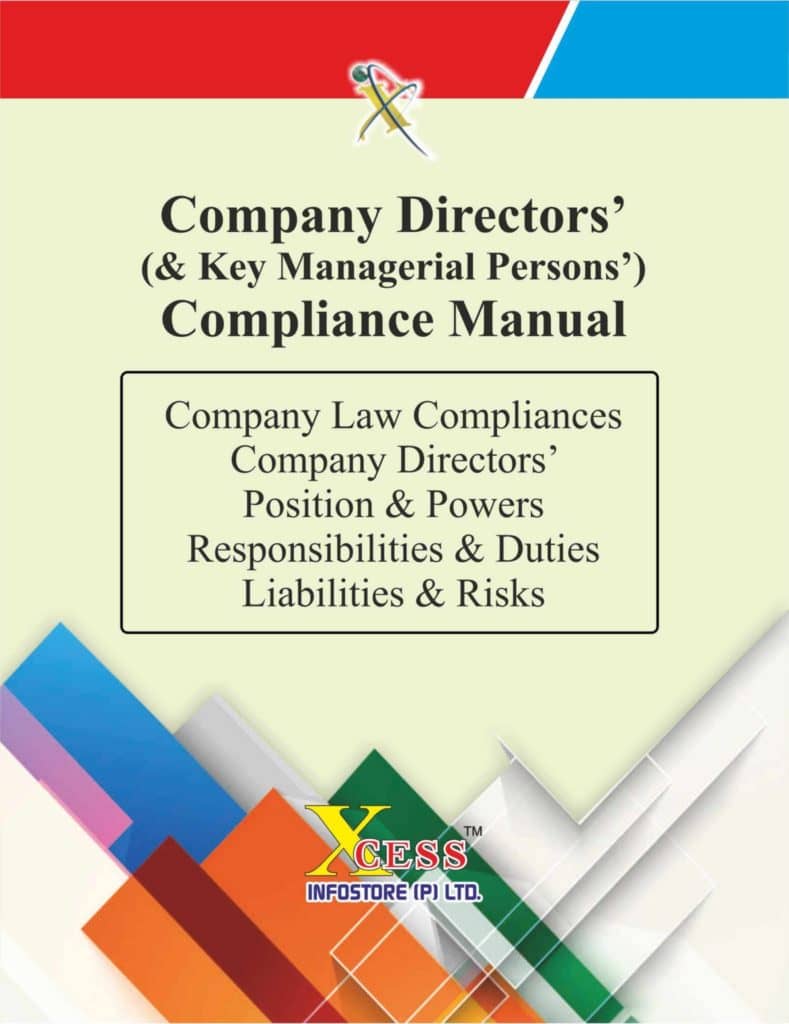 Company Director’s (and Key Managerial Persons’) Compliance Manual 